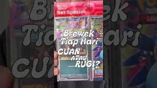 Brewek Tiap Hari Cuan Atau Rugi?Eps.173 Set Special #Pok&eacute;mon Kobaran Biru! #30daysuperfans #pokemon