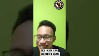 VIRAL SCAM _ TECH SOCIETY, CEO KENNETH DECANO