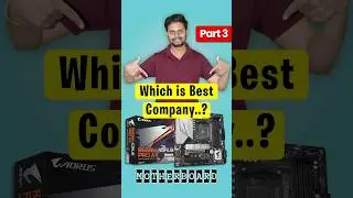 Best motherboard company | part 3 #motherboard  #pcbuild