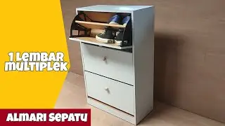Cara Membuat Rak Sepatu Minimalis Dari Triplek Mudah Dan Low Budget !!!