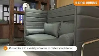 Customizable High Back Conference Pod Lounge Seating Sets | Perfect for Modern Offices