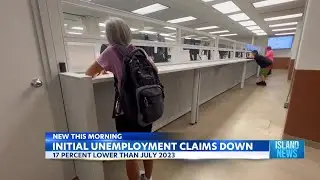 Hawaii's unemployment claims drop 17% compared to last year