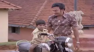 Dr. Rajkumar Secretly Takes Away Kid Puneeth Rajkumar | Vasantha Geetha Kannada&nbsp;Movie&nbsp;Part 07