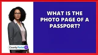 What Is The Photo Page Of A Passport?