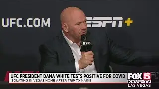 UFC's White tests positive for COVID-19