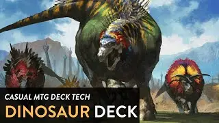 MTG DECK TECH 65: BIG DINOSAUR DECK / NAYA RAMP DINOS magic the gathering
