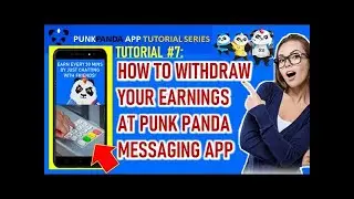 PunkPanda Tutorial: How to Withdraw Your Earnings at PunkPanda App