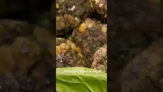 I Imagined Mushroom & Walnut Meatballs&hellip; A Ground Meat Alternative