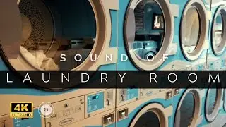 Sound of Laundry Room | Relaxing Washing Machine Ambience for Focus & Sleep