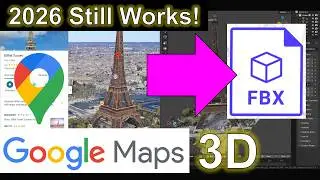 How to Export Google Map 3D to Blender & Save as FBX (2026 Tutorial)