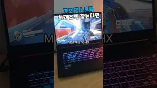 개이밍 노트북 최고스펙 찾는다면 Msi 벡터 16HX
