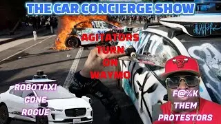 WAYMO OUT OF CONTROL: LA Protesters Destroy Robotaxis/Chicago Driver Plows Through Crowd