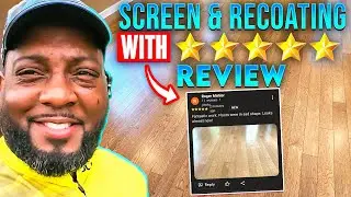Screen & Recoating Engineered Wood Floors
