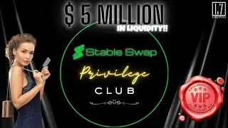 Stable Swap Updates!/ROI/Stable coins