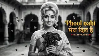 Phool Nahi Mera Dil Hai | Old Hindi Romantic Song | Heart Touching 60s-70s Vibe Love Song