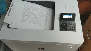Hp m552/m553 печать журнала ошибок, тесты картриджей