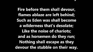 Blow the Horn, let Zion Hear!