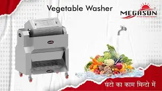 Vegetable Washer #megasun #foodmachine
