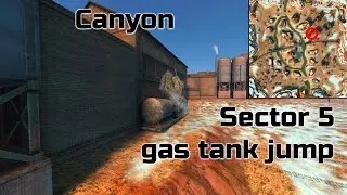 WoTB Climbing - Canyon Sector 5 gas tank jump