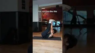 How to ACTUALLY do toe touches for max abs growth #abs #absworkout