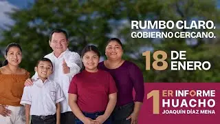 1er Informe de Gobierno Joaquín Díaz Mena.Gobernador del estado de Yucatán.#PorAmorAVeracruz.