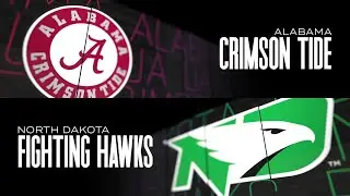 UND Men's Basketball | Highlights vs. No. 6 Alabama | 12.18.24