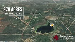 SOLD -  Ranch For Sale 270 Acres Zavala Co.