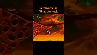 Earthworm jim - What the Heck #gaming #gameplay #walkthrough #letsplay #retrogaming #earthwormjim