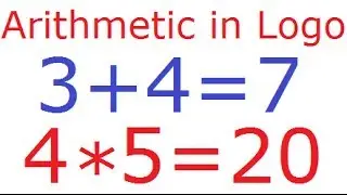 Logo - Print Command, Show command and Arithmetic Operations in MSW Logo