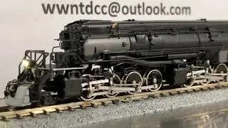 Nscale Key Brass 2-8-8-4 AC-9 SP Oil #3807, Master Class Conversion with 