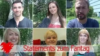 Statements zum Fantag