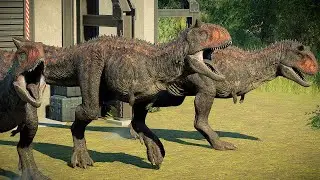 RELEASE ALL 110 TERRESTRIAL AND AVIARY DINOSAURS ON THE DESERT -   Jurassic World Evolution 2