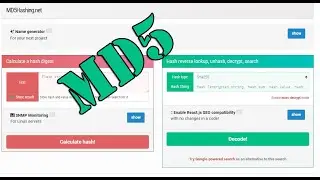 Explained ! What is MD5 ? Md5 Decrypt & Encrypt | How does it works !