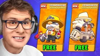 UZEO SAM BESPLATNE SKINOVE U BRAWL STARSU! *brutalni su*