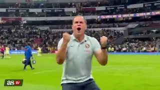 El viral festejo de Andr&eacute; Jardine tras vencer a los Pumas | Futbol | AS M&eacute;xico