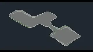 Platô com rampa de acesso (Feature line, Grading) no AutoCAD Civil 3D 2020 | Aula 1 de 2