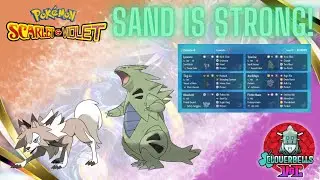 Команда &laquo;Вой Лайканрок Песок&raquo;! | Pokemon Scarlet & Violet VGC | Рейтинговые бои по правилу C