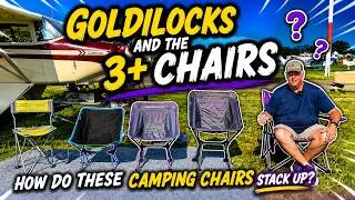 Compact camping chairs...my take on four!
