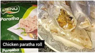 Chicken mayo Paratha roll recipe/ Aftaar special