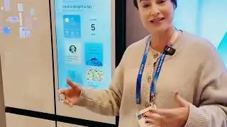 Samsung AI Refrigerator With Voice Control & Gemini | CES 2026 Demo