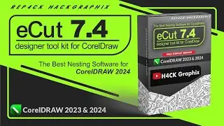 Nesting CorelDraw Feature Plugin eCut for CorelDraw X4 to 2024