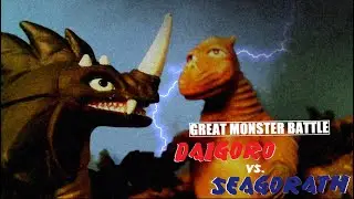 Great Monster Battle: Daigoro Vs. Seagorath (Stop Motion Fan Film)