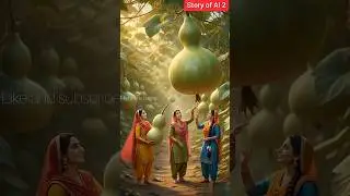 &ldquo;Punjabi Village Cooking Giant Lauki Paratha | Traditional Feast in Courtyard&rdquo;#ai  #food