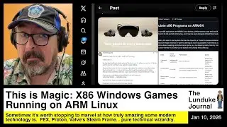 Это волшебство: игры для Windows на базе X86, работающие на ARM Linux.