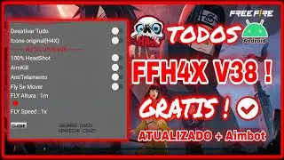 😱 SAIU 😱 MOD MENU FFH4X V38 - V139 CRKACKED 😱 + DESBAN FREEFIRE 1.90.X 100%ANTIBLACKLIST - ANTIBAN
