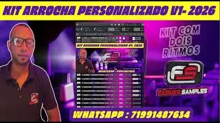 KIT ARROCHA PERSAONALIZADO V1 2026 / BASS LOOP E VIOLAO LOOP