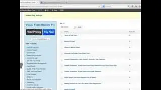 Visual Form Builder Tutorial for Wordpress