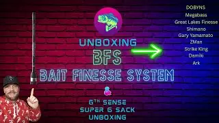 Большая распаковка BFS + супермешок для рыбалки 6th Sense Fishing Super 6!!
