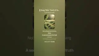 🌿 Song Title   Seed of Faith  🌿 A Spiritual Song on Saddhā 1