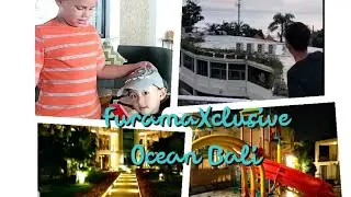 FURAMAXCLUSIVE SEMINYAK BALI Poolnya ala Waterpark Adek kaka n cousin happy